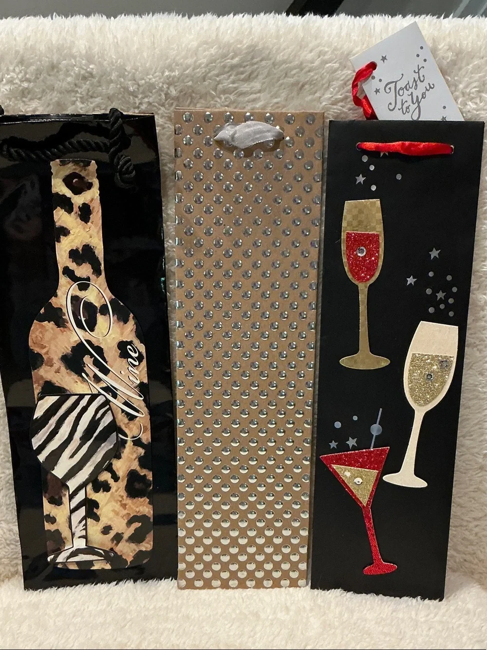 Wine Gift Bag Set - 6 Fashion Collection